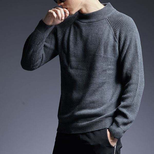 man pullovers sweater 2019 new fashion turtleneck slim fit jumpers knitwear thick autumn korean style casual mens clothes, White;black
man pullovers sweater 2019 new fashion turtleneck slim fit jumpers knitwear thick autumn korean style casual mens clothes, White;black