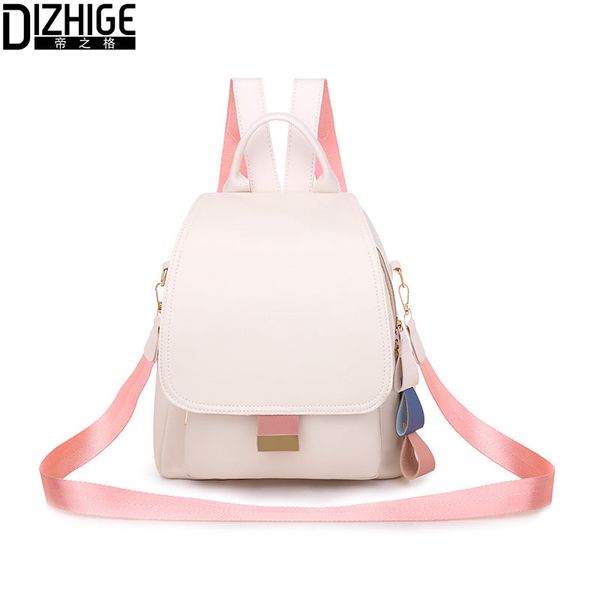 dizhige flap pocket soft pu backpack back zipper purse anti theft backpack detachable shoulder strap student school bag for girl
dizhige flap pocket soft pu backpack back zipper purse anti theft backpack detachable shoulder strap student school bag for girl