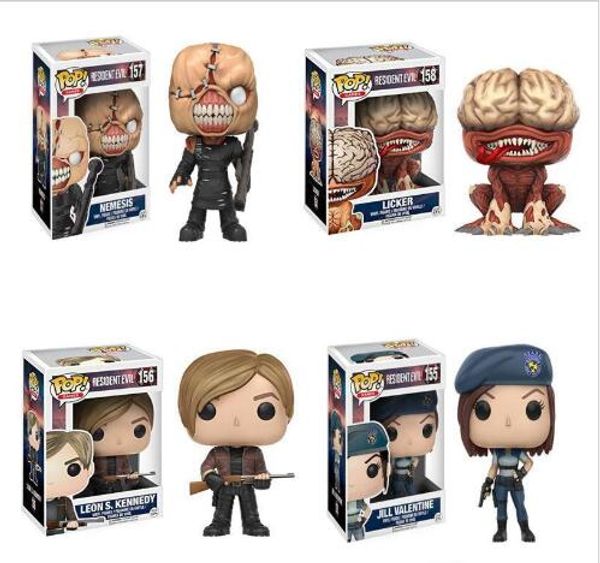 nicegift funko pop new resident evil 10cm nemesis, jill valentine, licker фигурка коллекция модель игрушки для детей подарок на день рождени
nicegift funko pop new resident evil 10cm nemesis, jill valentine, licker фигурка коллекция модель игрушки для детей подарок на день рождени