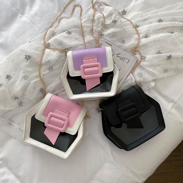 creative hexagon shape women fashion purse pu leather shoulder bags casual chain messenger elegant female shoulder travel bag
creative hexagon shape women fashion purse pu leather shoulder bags casual chain messenger elegant female shoulder travel bag