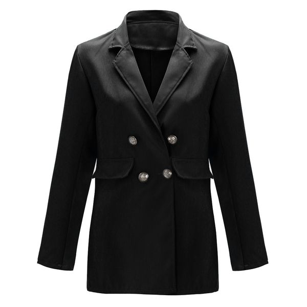 wenyujh slim blazer women suit jackets long solid coats office lady turn down collar jacket casual female outerwear suit blazer, White;black
wenyujh slim blazer women suit jackets long solid coats office lady turn down collar jacket casual female outerwear suit blazer, White;black