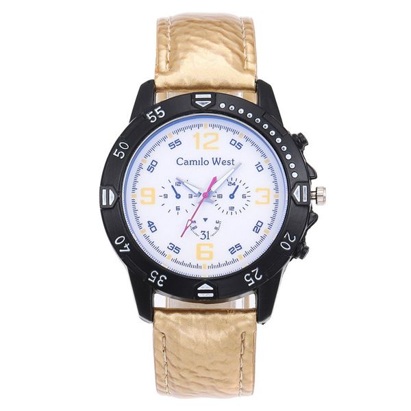 fashion creative women watch blue glass three-eye straigh face dial scrub leather belt vogue quartz watch c3, Slivery;brown
fashion creative women watch blue glass three-eye straigh face dial scrub leather belt vogue quartz watch c3, Slivery;brown