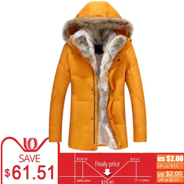 thickness duck down jacket men winter hooded wool liner male long parkas women feather fur collar coats windbreaker snow luxury, Black
thickness duck down jacket men winter hooded wool liner male long parkas women feather fur collar coats windbreaker snow luxury, Black