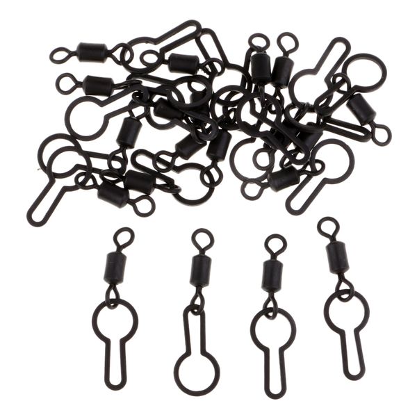 20pcs pva bag swivels flexible copper carp fishing rolling swivel with snap terminal tackle
20pcs pva bag swivels flexible copper carp fishing rolling swivel with snap terminal tackle