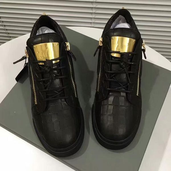 fashion brand shoes men women casual low black leather sports shoes double zipper flat men sneakers iron sheets shoes 35-46 02
fashion brand shoes men women casual low black leather sports shoes double zipper flat men sneakers iron sheets shoes 35-46 02