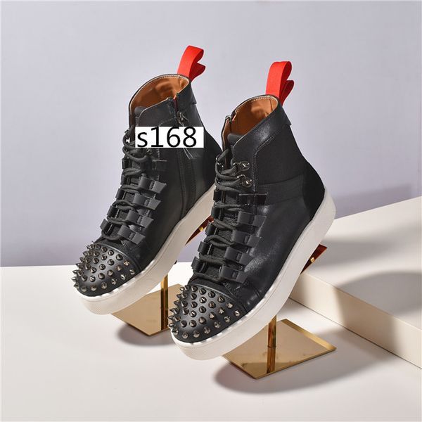 new red bottoms crystal leather sneakers mens shoes womens rivet spiky junior spike sock krystal donna red bottom5, Black
new red bottoms crystal leather sneakers mens shoes womens rivet spiky junior spike sock krystal donna red bottom5, Black