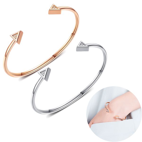 woman rose gold open-end cuff bangle cubic zirconia stainless steel jewelry ladies charm wristband bracelet anniversary wedding gift, Golden;silver
woman rose gold open-end cuff bangle cubic zirconia stainless steel jewelry ladies charm wristband bracelet anniversary wedding gift, Golden;silver