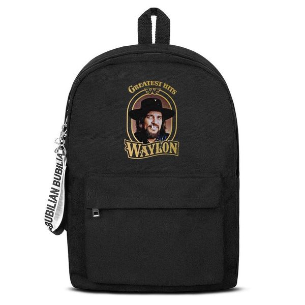 classic waylon jennings greatest hits canvas bookbag basic backpack adjustable school student traveling daypack waylon jennings blue in
classic waylon jennings greatest hits canvas bookbag basic backpack adjustable school student traveling daypack waylon jennings blue in