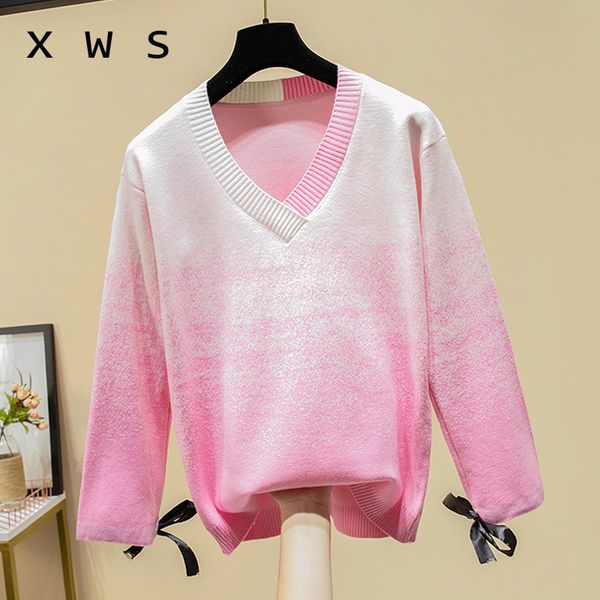 women korean oversized sweater and pullovers v neck jersey mujer long sleeve harajuku chic pink sweater jumpers casaco feminino, White;black
women korean oversized sweater and pullovers v neck jersey mujer long sleeve harajuku chic pink sweater jumpers casaco feminino, White;black