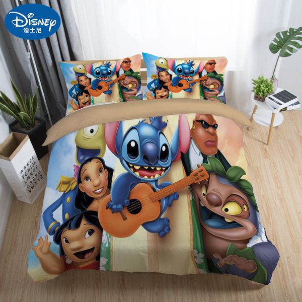 2019 new cute stitch bedding set home textile cartoon single twin full king size bedclothes children's boy girl bedroom
2019 new cute stitch bedding set home textile cartoon single twin full king size bedclothes children's boy girl bedroom