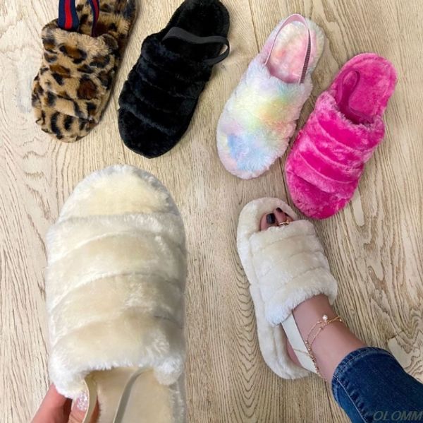 2020 new women spring plush slippers flat bottom antiskid indoor all-around comfortable sandals outdoor leisure women's beach, Black
2020 new women spring plush slippers flat bottom antiskid indoor all-around comfortable sandals outdoor leisure women's beach, Black