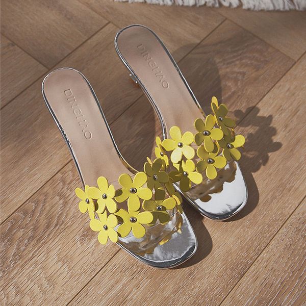 tangnest 2019 new summer fashion solid outdoor women slippers with thin high heels flower shoes for female xwt1633, Black
tangnest 2019 new summer fashion solid outdoor women slippers with thin high heels flower shoes for female xwt1633, Black