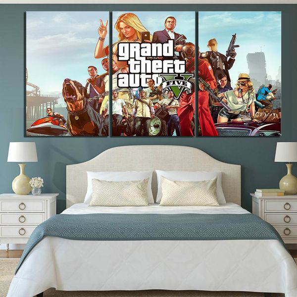 3 шт gta 5 игра плакат hd мультфильм картина печать холст искусство grand theft auto v плакат живопись холст картины для домашнего декора
3 шт gta 5 игра плакат hd мультфильм картина печать холст искусство grand theft auto v плакат живопись холст картины для домашнего декора