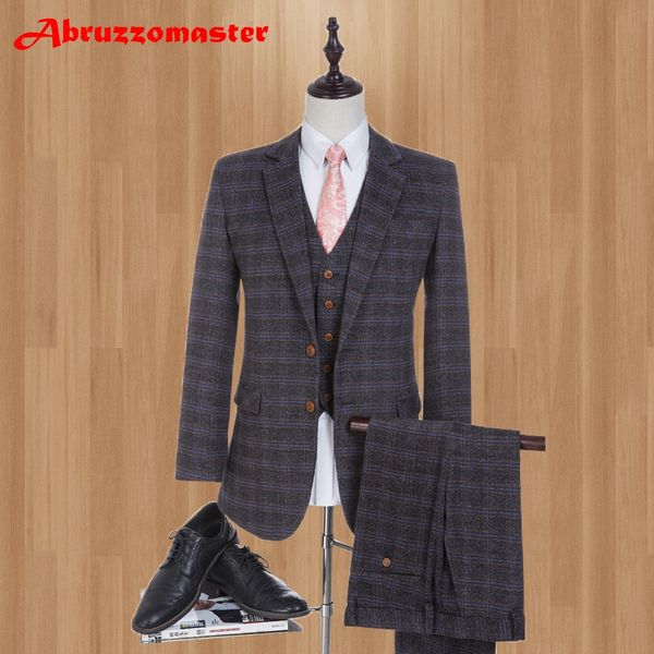3 pieces brand men 100% wool suits brown wedding suits 2019 fashion notched lapel mens tuxedo with pants and vest, White;black
3 pieces brand men 100% wool suits brown wedding suits 2019 fashion notched lapel mens tuxedo with pants and vest, White;black