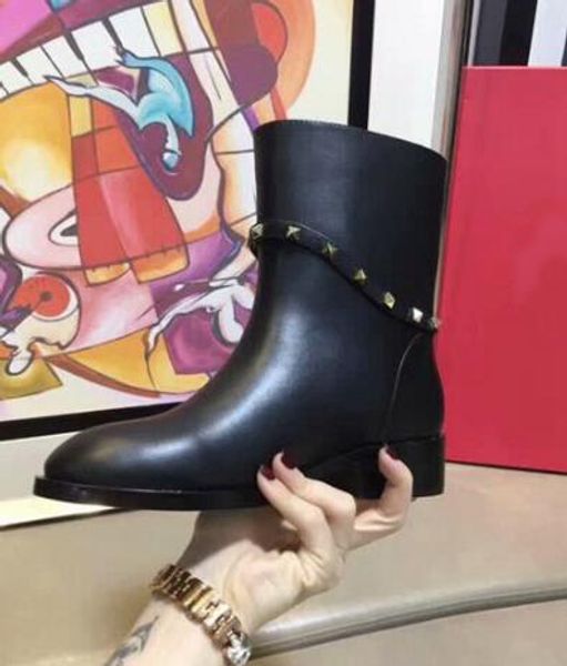 luxury new womens rivet snow winter cow leather cowboy fashion casual knight outsole slip on boots sz35-40, Black
luxury new womens rivet snow winter cow leather cowboy fashion casual knight outsole slip on boots sz35-40, Black