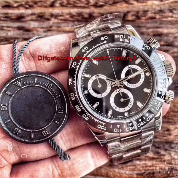 2 Color Ar Maker V2 904 Steel 40mm Cosmograph 116500 116500ln Chronograph Cal.4130 Movement Automatic Mens Watch Watches