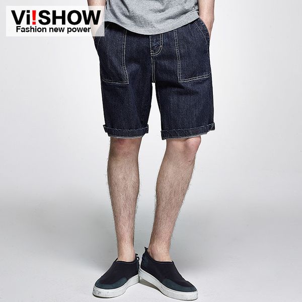 viishow men jeans pants mens jeans straight multi pocket mens denim shorts knee length ripped for men 28-37, Blue
viishow men jeans pants mens jeans straight multi pocket mens denim shorts knee length ripped for men 28-37, Blue