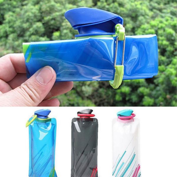 new fashion 700ml reusable foldable flexible water bottle pouch bag camping hiking tool
new fashion 700ml reusable foldable flexible water bottle pouch bag camping hiking tool