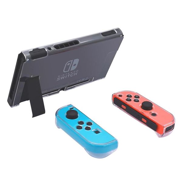hard pc protection cover for nintend switch ns nx case transparent crystal shell console controller accessories with stand cases
hard pc protection cover for nintend switch ns nx case transparent crystal shell console controller accessories with stand cases