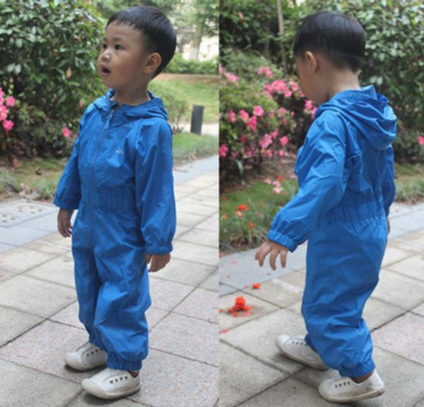 kids one-piece baby raincoat waterproof breathable hooded boys rainwear girls overall child rainsuit t200526, White
kids one-piece baby raincoat waterproof breathable hooded boys rainwear girls overall child rainsuit t200526, White
