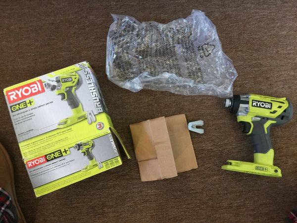 Ryobi P238 18V 18-Volt ONE+ 1/4 in. 3-SPEED Brushless Impact Driver( tool only)