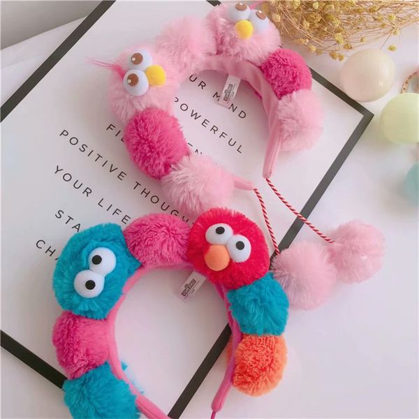 meng cute girl sesame street pink hair ball ball hair hoop accessories children's travel dance party hoop hairpin gift, Slivery;white 
meng cute girl sesame street pink hair ball ball hair hoop accessories children's travel dance party hoop hairpin gift, Slivery;white