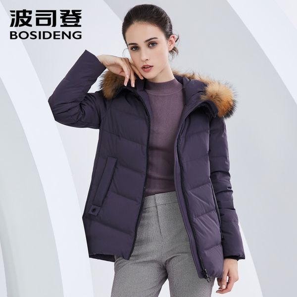 bosideng women's down jacket female 2018 new winter real fur collar hooded loose down coat big size short parka b80141032b, Black
bosideng women's down jacket female 2018 new winter real fur collar hooded loose down coat big size short parka b80141032b, Black