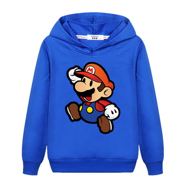 game painting mario kids sweatshirt hoodies boys comfortable cotton casual basic coat girls pullover school clothes y190516, Blue
game painting mario kids sweatshirt hoodies boys comfortable cotton casual basic coat girls pullover school clothes y190516, Blue