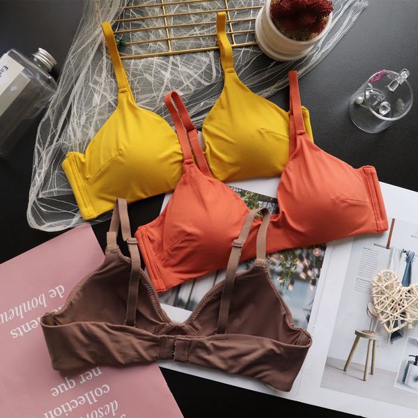 wriufred underwear women's thin girl bra student triangle cup bras slim breathable no-rim bralette removable padded lingerie, Red;black
wriufred underwear women's thin girl bra student triangle cup bras slim breathable no-rim bralette removable padded lingerie, Red;black