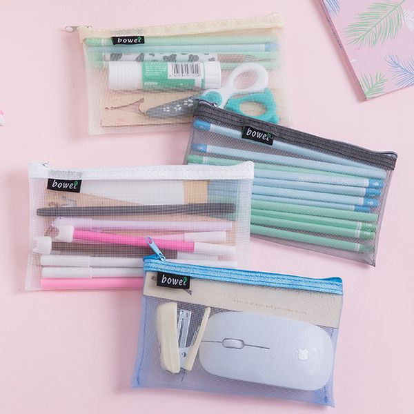 200 pcs per pack wholesale plain mesh pencil bag zipper pen bag stationery
200 pcs per pack wholesale plain mesh pencil bag zipper pen bag stationery