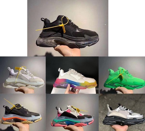 women men dad casual shoes crystal bottom triple-s leisure shoes sneakers for men vintage old grandpa trainer chaussures with box, White;red
women men dad casual shoes crystal bottom triple-s leisure shoes sneakers for men vintage old grandpa trainer chaussures with box, White;red