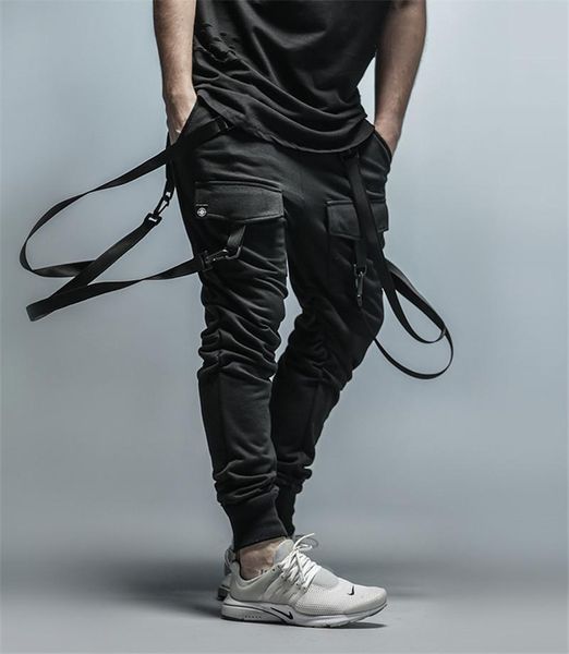 hip hop style mens designer pants fashion ribbon mulit pockets panelled mens pants casual males clothing, Black
hip hop style mens designer pants fashion ribbon mulit pockets panelled mens pants casual males clothing, Black