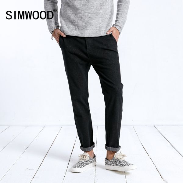 simwood 2019 winter new jeans men fashion slim fit ankle-length pants dark washed trousers brand clothing 180397, Blue
simwood 2019 winter new jeans men fashion slim fit ankle-length pants dark washed trousers brand clothing 180397, Blue