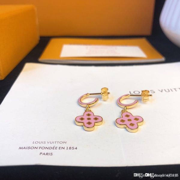 designer earrings classic peach stud earrings ears flowers cross shape 2019 luxury fashion accessories blue pink, Silver
designer earrings classic peach stud earrings ears flowers cross shape 2019 luxury fashion accessories blue pink, Silver