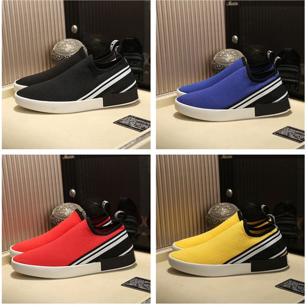 ss20 brand designer portofino slip-on sneakers in mesh men fashion casual shoes size 38-46, Black
ss20 brand designer portofino slip-on sneakers in mesh men fashion casual shoes size 38-46, Black