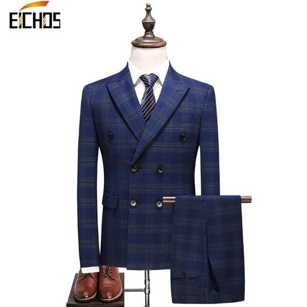 mens double breasted suits 2020 tuxedo blue plaid men wedding suit for groom formal slim fit mens 3 pieces plus size 5xl, White;black
mens double breasted suits 2020 tuxedo blue plaid men wedding suit for groom formal slim fit mens 3 pieces plus size 5xl, White;black