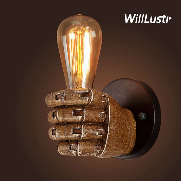 retro resin fist wall sconce antique style hand lamp sushi shop bar cafe bakery l restraurant bedroom loft indusrial vintage light
retro resin fist wall sconce antique style hand lamp sushi shop bar cafe bakery l restraurant bedroom loft indusrial vintage light
