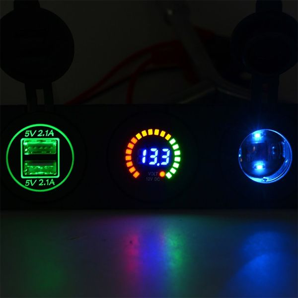 professional 4.2a 22w cigarette lighter socket car power port double usb adapter charger with colorful voltage meter
professional 4.2a 22w cigarette lighter socket car power port double usb adapter charger with colorful voltage meter