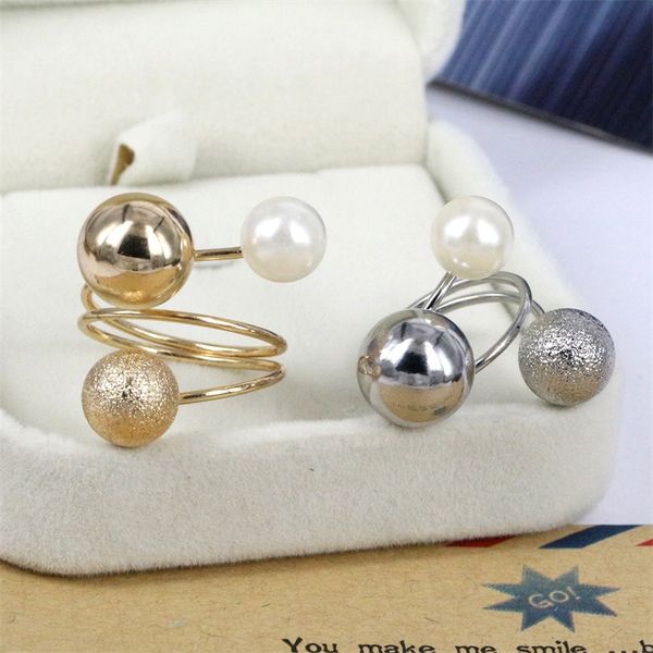 316l titanium steel ball rings pearl rings silver gold plated adjustable rings for woman gifts wedding jewelry party favor
316l titanium steel ball rings pearl rings silver gold plated adjustable rings for woman gifts wedding jewelry party favor
