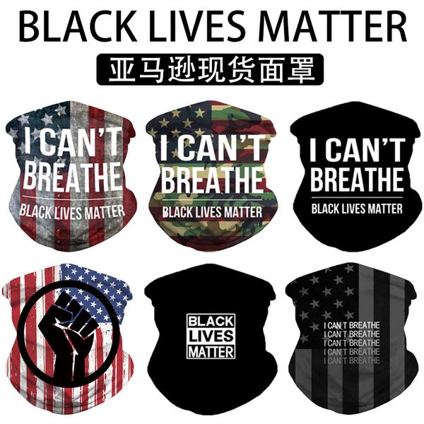 black ice silk elastic mask lives matter defend rights outdoor cycling mask, Blue;black
black ice silk elastic mask lives matter defend rights outdoor cycling mask, Blue;black