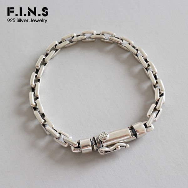 f.i.n.s real 925 sterling silver bracelet simple women men charm bracelets bangles link chain bracelet silver costume jewelery, Golden;silver
f.i.n.s real 925 sterling silver bracelet simple women men charm bracelets bangles link chain bracelet silver costume jewelery, Golden;silver