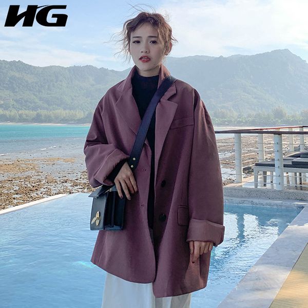 hg vintage blazers coats women suit collar single breasted fashion simple leisure ladies 2019 new autumn zyq1315, White;black
hg vintage blazers coats women suit collar single breasted fashion simple leisure ladies 2019 new autumn zyq1315, White;black
