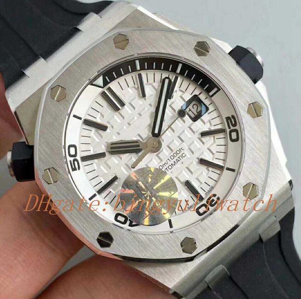 2 colors jff factory v10 super version mens automatic miyota cal. 3120 date watch men white dial 15710 rubber strap watches sport waterproof, Slivery;brown
2 colors jff factory v10 super version mens automatic miyota cal. 3120 date watch men white dial 15710 rubber strap watches sport waterproof, Slivery;brown