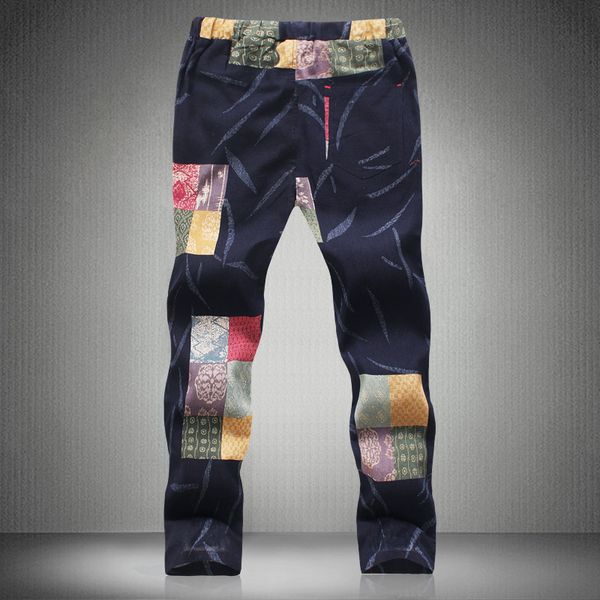 2019 colorful floral linen men's harem pants casual large size 5xl male summer harem feet pants joggers ankle-length, Black
2019 colorful floral linen men's harem pants casual large size 5xl male summer harem feet pants joggers ankle-length, Black