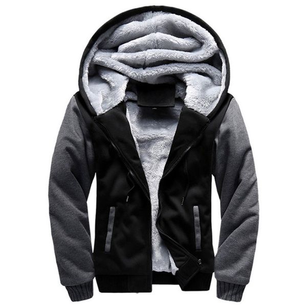 2019 new men hoodies winter thick warm fleece zipper men hoodies coat sportwear male streetwear sweatshirts 4xl 5xl, Black
2019 new men hoodies winter thick warm fleece zipper men hoodies coat sportwear male streetwear sweatshirts 4xl 5xl, Black