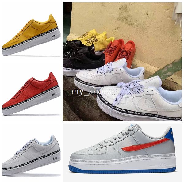 2019 new premium skateboard shoes sports white black for mens women designer sneakers air chaussures 1 one skate athletic men shoe us7-11, White;red
2019 new premium skateboard shoes sports white black for mens women designer sneakers air chaussures 1 one skate athletic men shoe us7-11, White;red