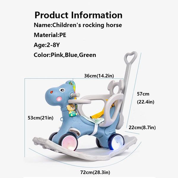 imbaby kid music rocking horse children rocking chair sliding cart infant multi-function rocking chair equestrian ride on toys
imbaby kid music rocking horse children rocking chair sliding cart infant multi-function rocking chair equestrian ride on toys