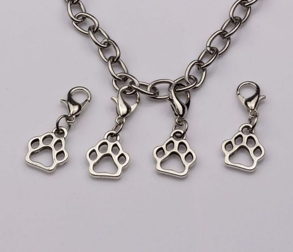 100шт / серия antique silver 11x27mm hollow paw print омара застежка шарм подвеска ювелирные изделия diy fit браслеты ожерелья драгоценные а, Bronze;silver 
100шт / серия antique silver 11x27mm hollow paw print омара застежка шарм подвеска ювелирные изделия diy fit браслеты ожерелья драгоценные а, Bronze;silver