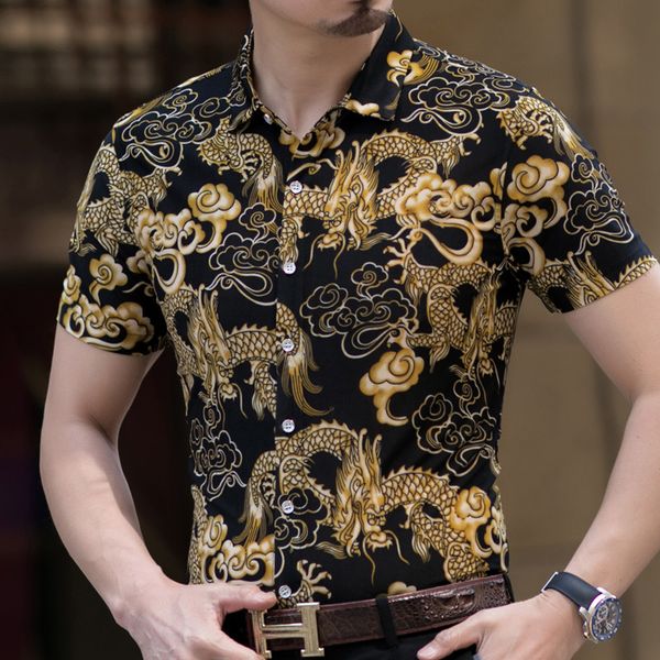 men's casual shirts hawaiian 80% silk shirt men short sleeve both sides print chinese dragon nation flower 2021 beach summer clothes, White;black
men's casual shirts hawaiian 80% silk shirt men short sleeve both sides print chinese dragon nation flower 2021 beach summer clothes, White;black