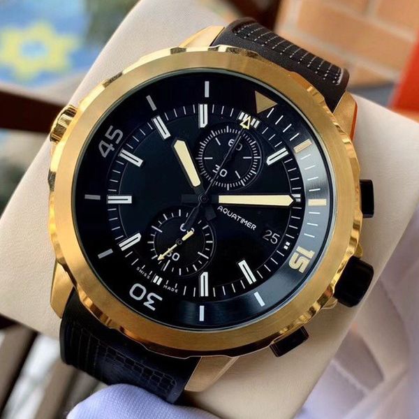 designer mens watch luxury watches iw376805 multifunction quartz movement marine chronograph orologio di lusso leather strap, Slivery;brown
designer mens watch luxury watches iw376805 multifunction quartz movement marine chronograph orologio di lusso leather strap, Slivery;brown